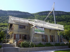 Rénovation isolation Etrembières